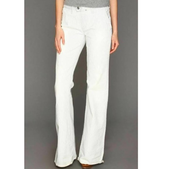 NEW Diesel Flairlegg PinStriped Regular Flare Wide Leg Jeans 27x34